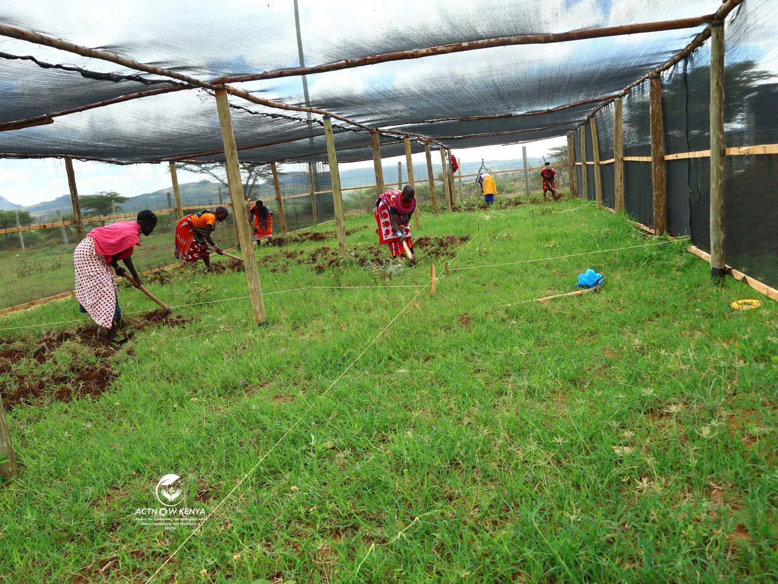 Nkishon Agroecology Hub_Land preparation